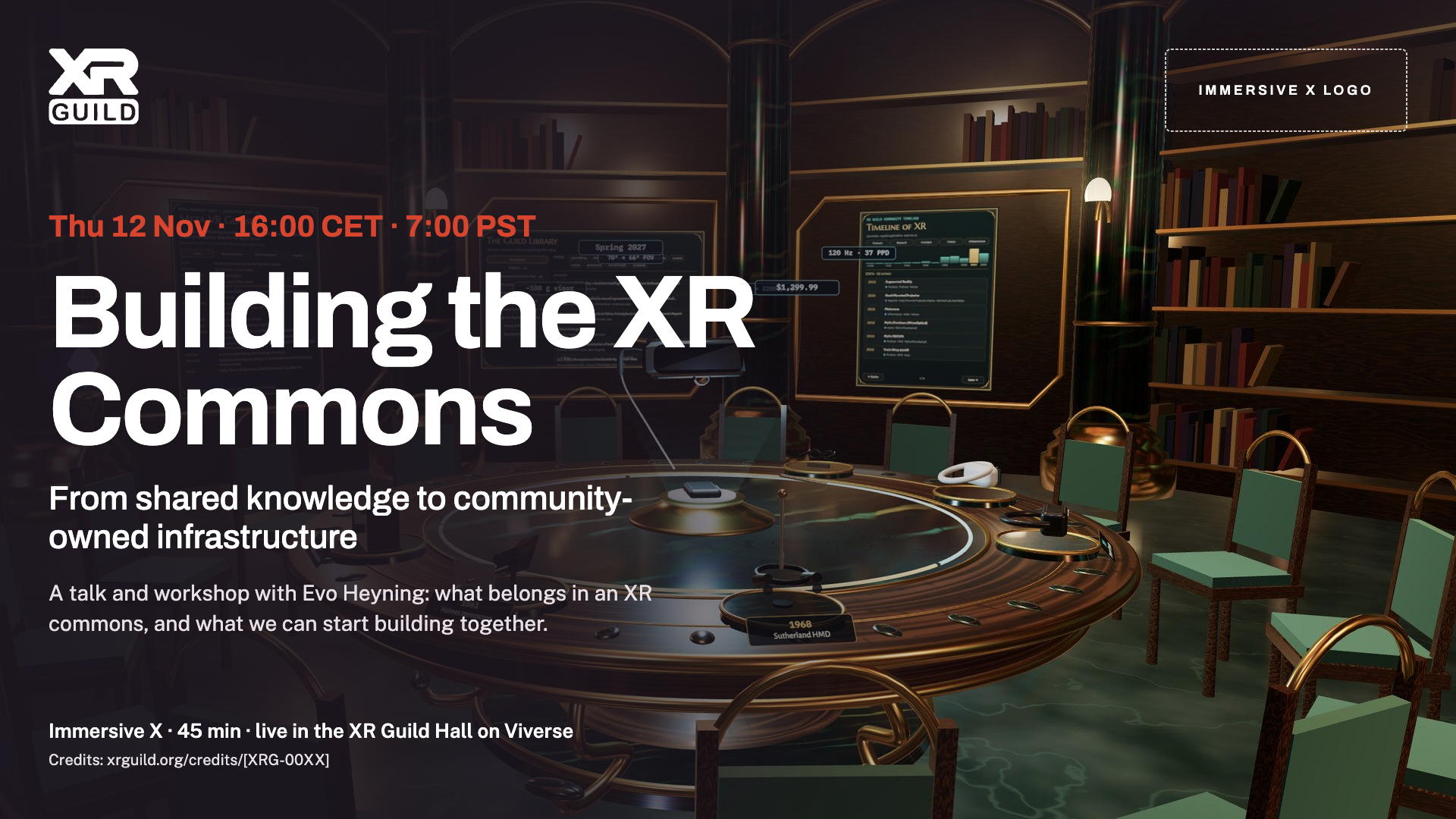 Immersive X: Building the XR Commons
